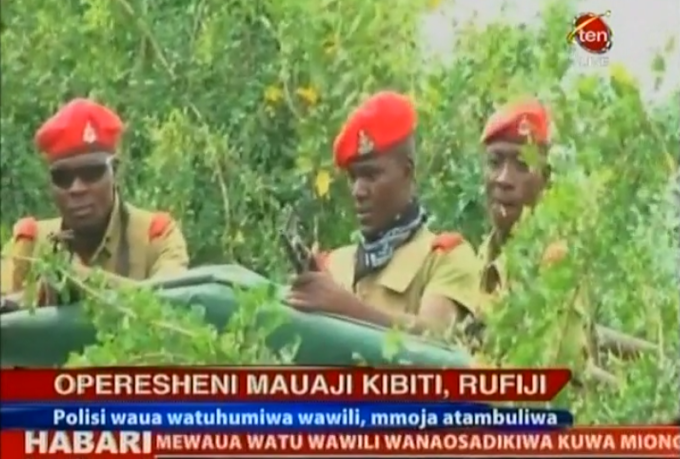 KIMENUKA....Majambazi Wawili Wameuawa na Polisi Kibiti…Risasi zarindima