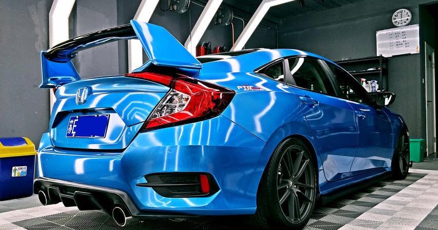 Honda News Spot: DIY: Honda Civic Type R sedan