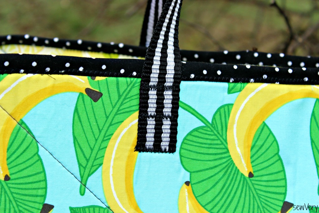 sewVery Go Bananas Bag