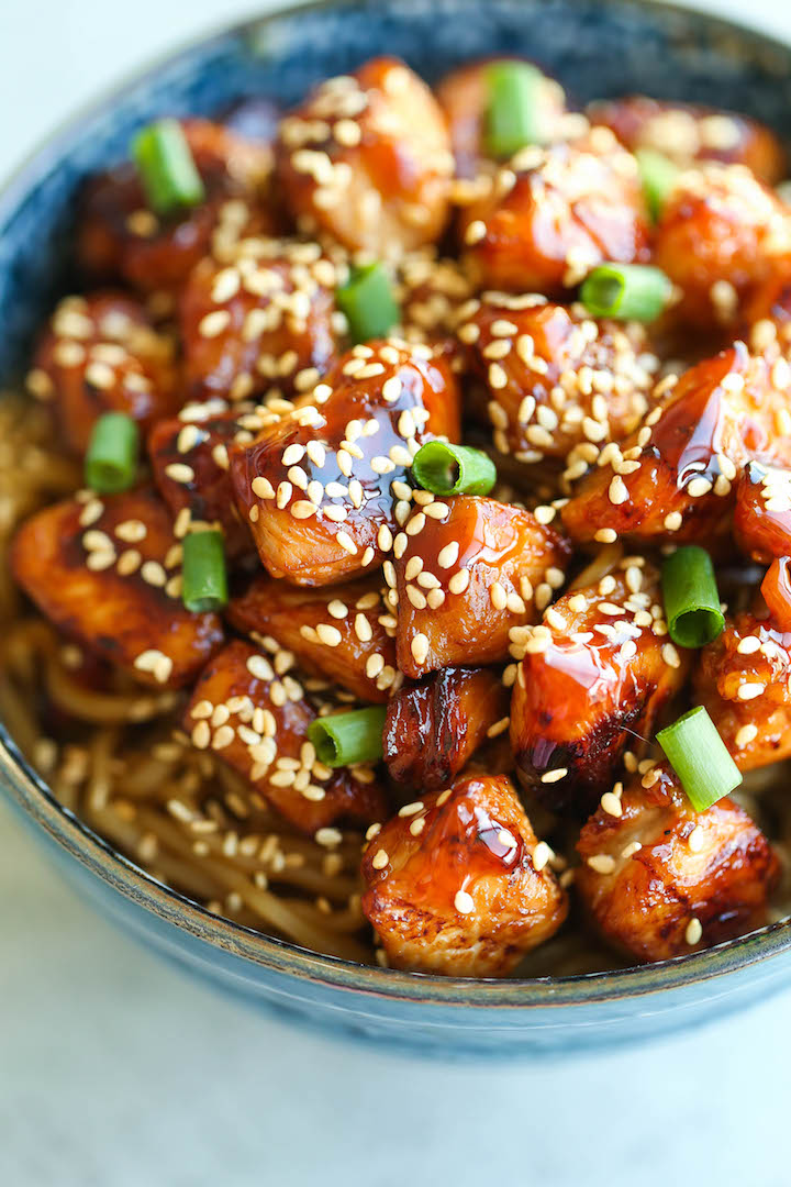 TERIYAKI CHICKEN NOODLE BOWLS RECIPES DELICIOUS CUISINE
