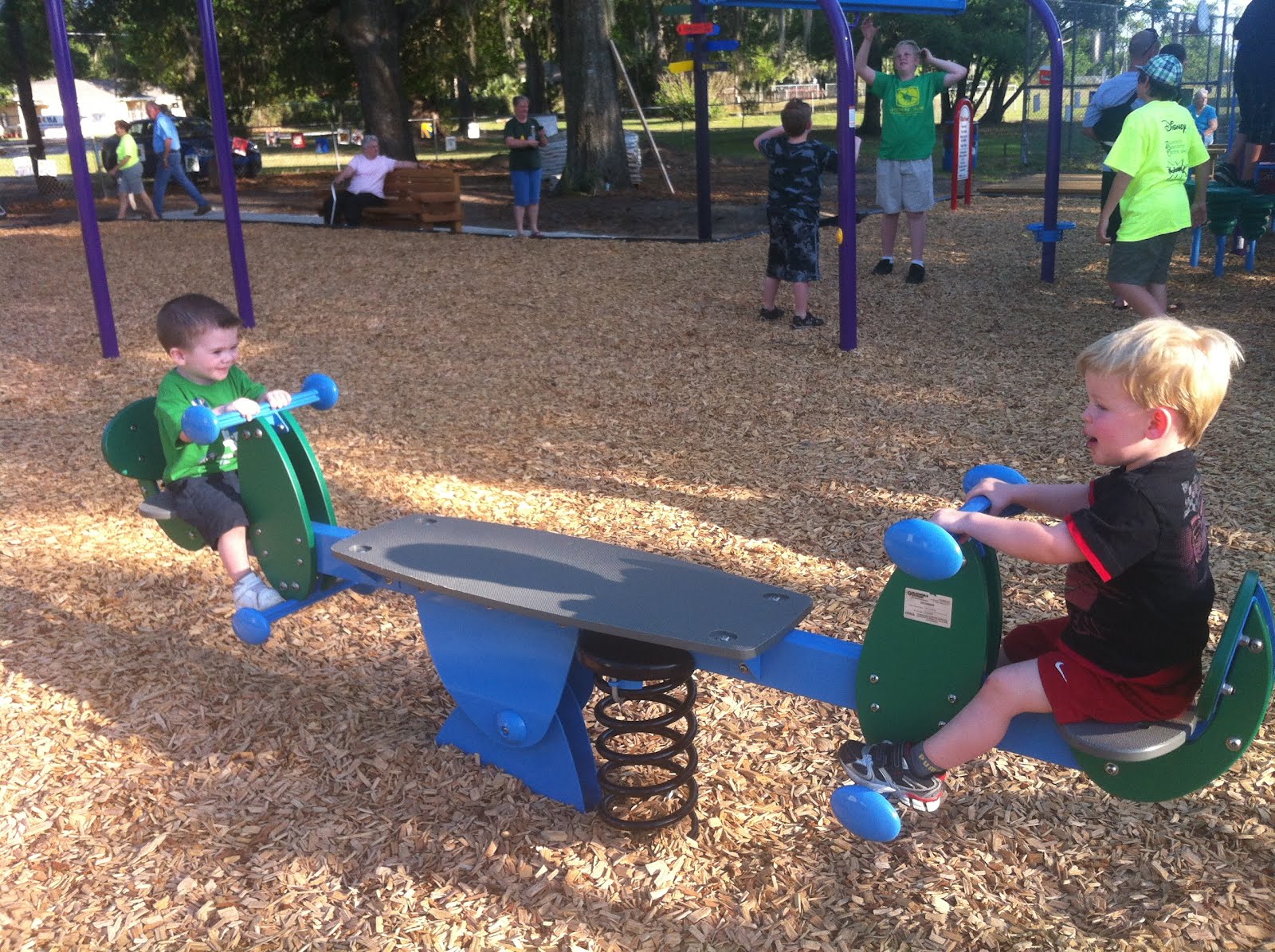 The Holderfield Family The New Zellwood Community Center Playground!