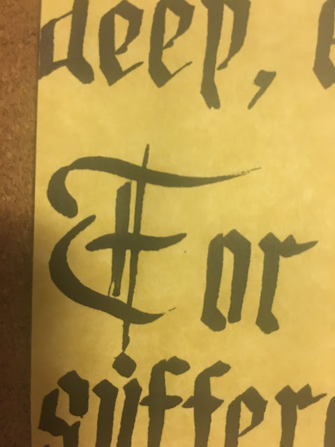 The Lost Explorers Club: Calligraphy Progress 4/23/18