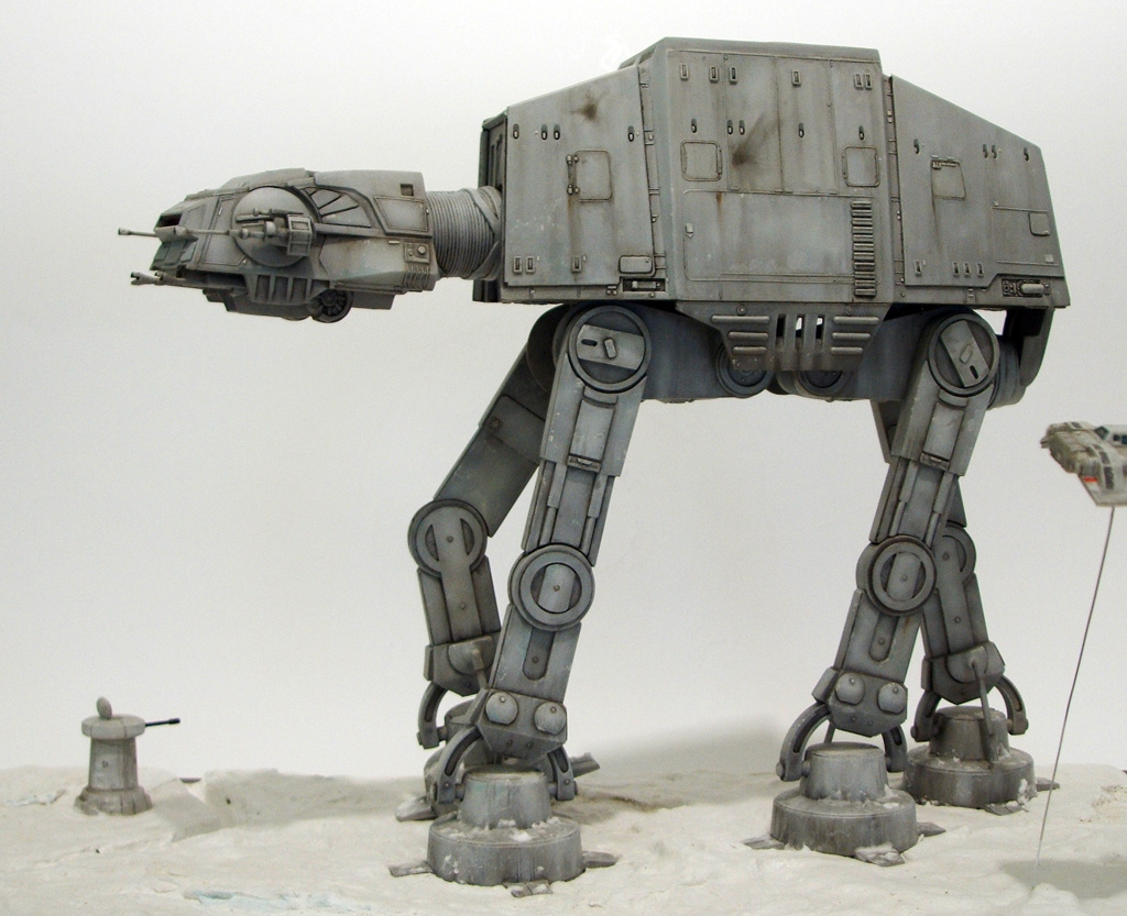 Land Sea Air & Space The Empire Strikes Back! AtAt imperial walker.