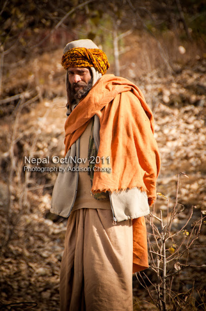 Muktinath Temple Sadhu