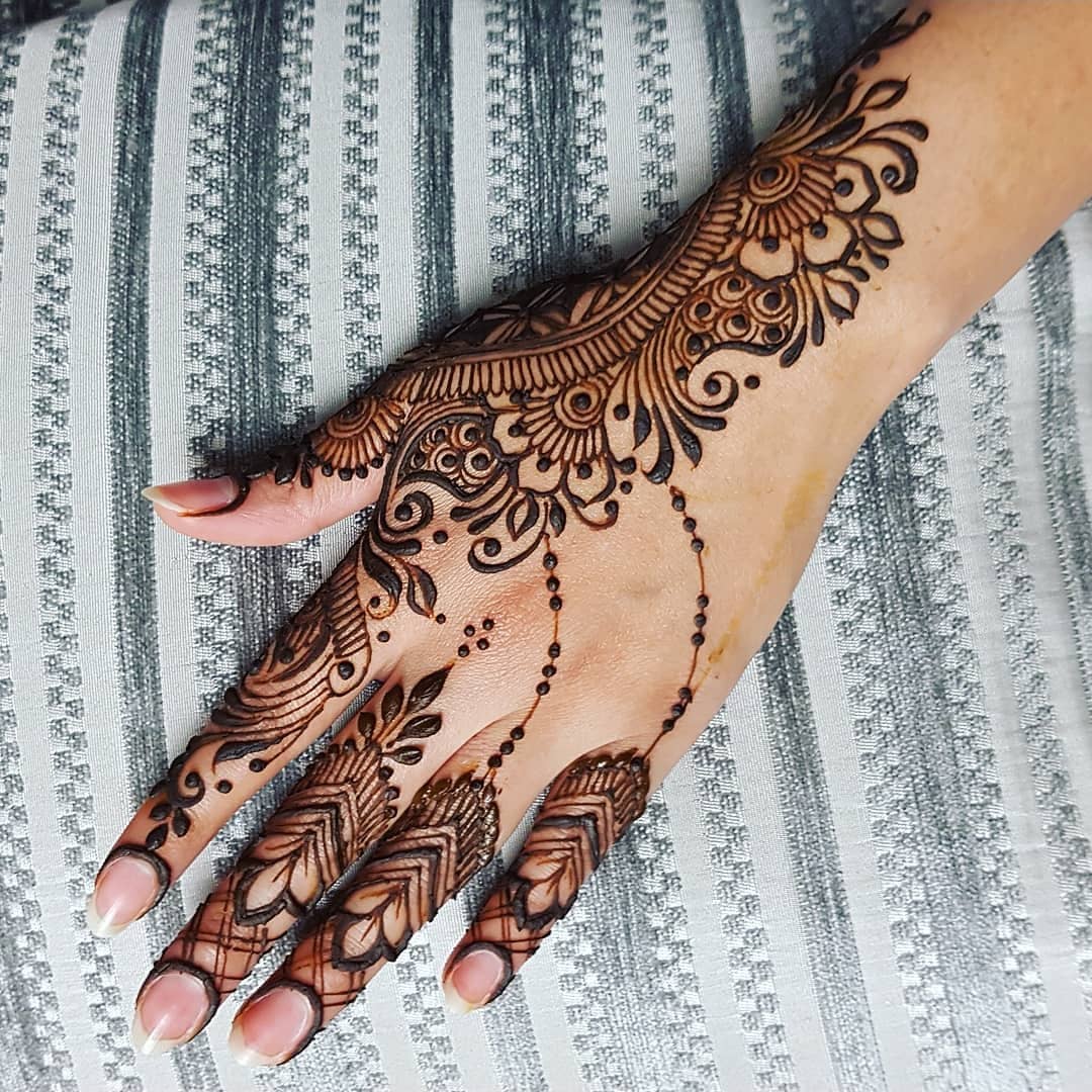 131 Simple Arabic Mehndi Designs That Will Blow Your Mind! | Bling Sparkle