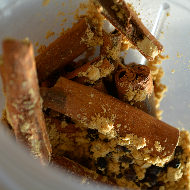 Spices used for a chai tea latte