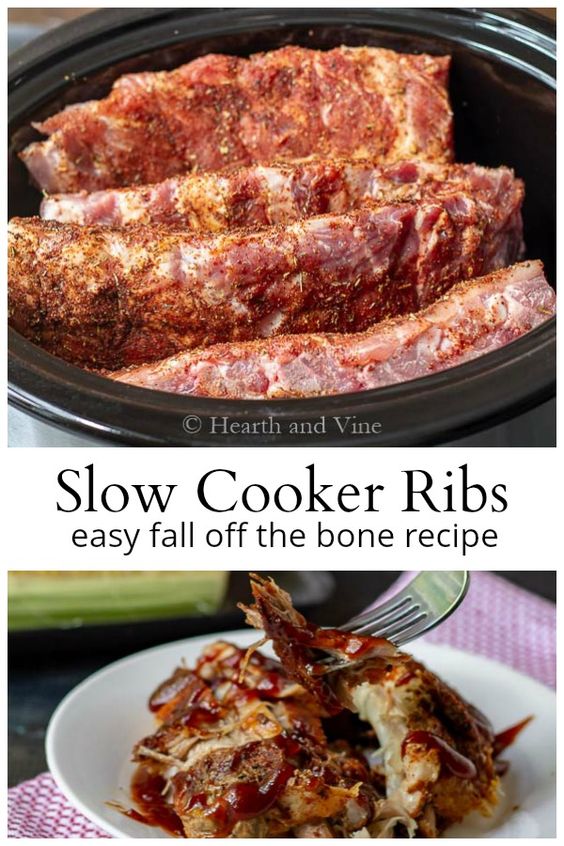Slow Cooker Ribs Easy to Make with a Tasty Dry Rub Seasoning