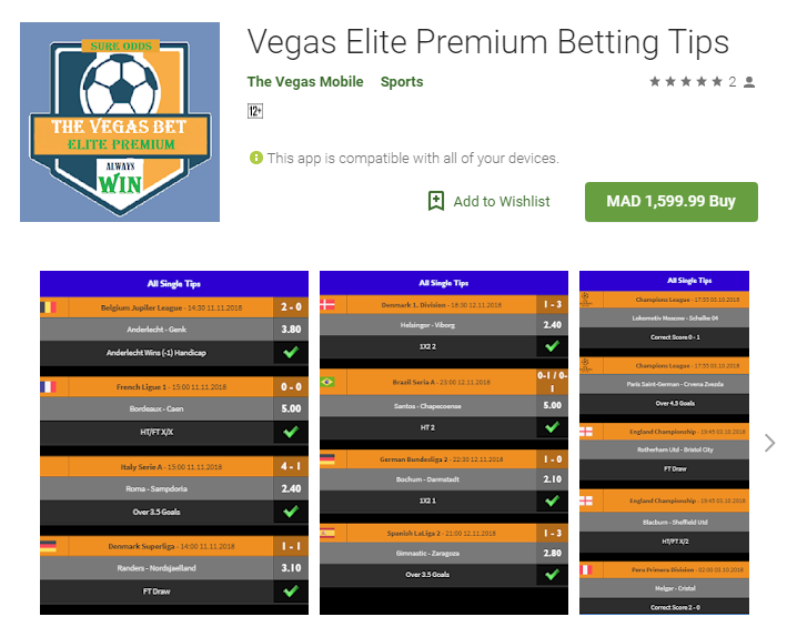 Download Baron Correct Score Vip
