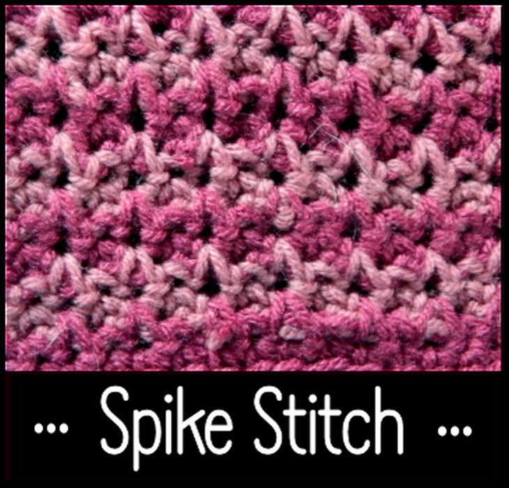 Heather's Crochet Designs: Crochet Video Tutorial: Single Crochet Spike ...