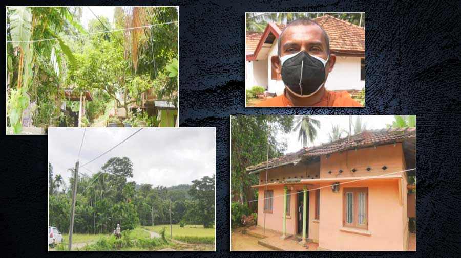 A 20 km long Pirith thread has been drawn to protect six villages in Kurunegala from the plague A 20 km long Pirith thread has been drawn to protect six villages in Kurunegala from the plague
