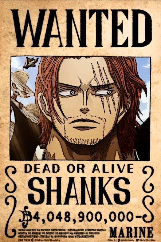 Profil Yonkou Shanks