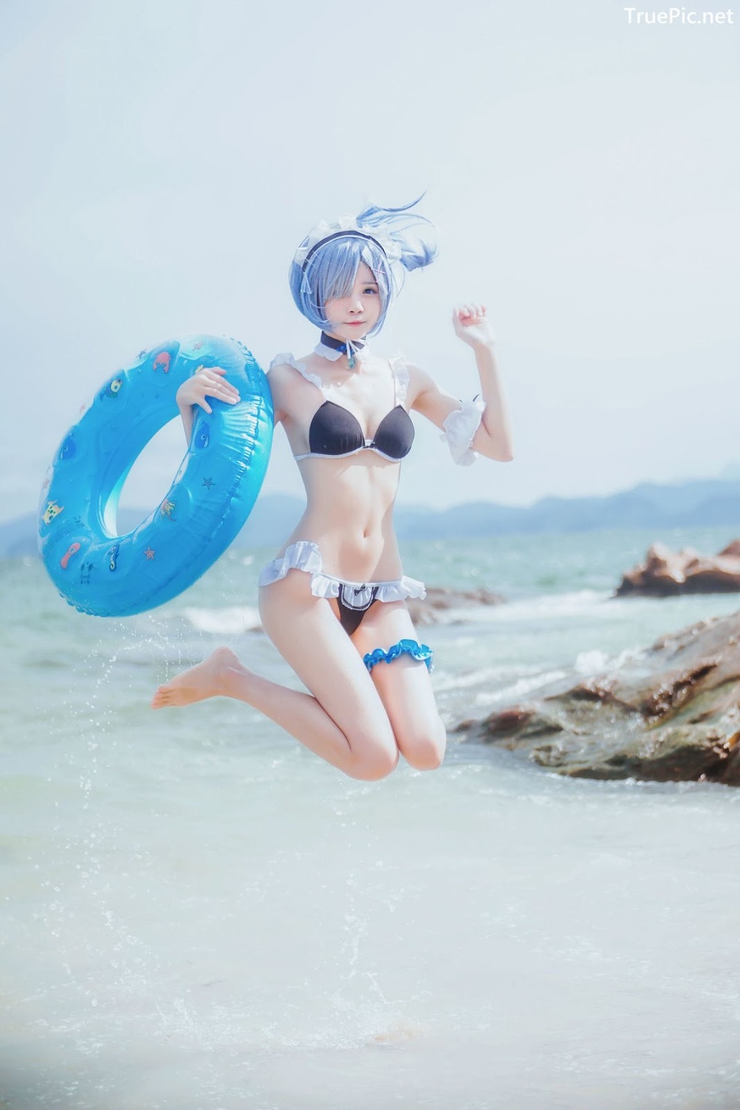 Image Japanese Model - Cherry Neko - [Cosplay] Rem (ReZero) - TruePic.net - Picture-1