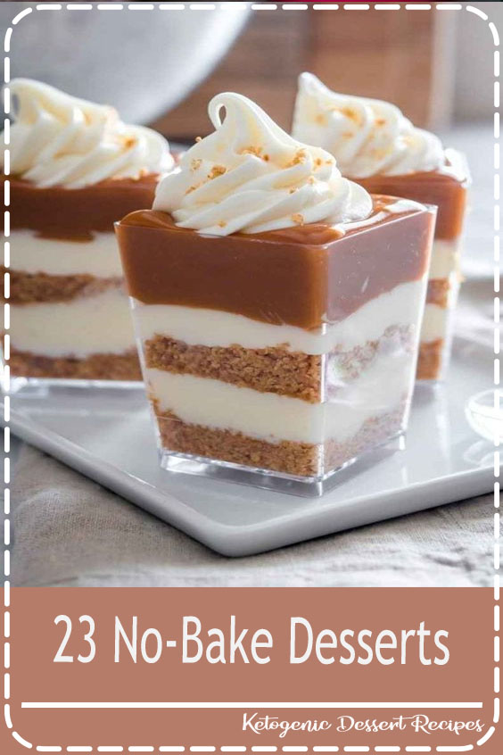 23 NoBake Desserts Healthy Cheap Food