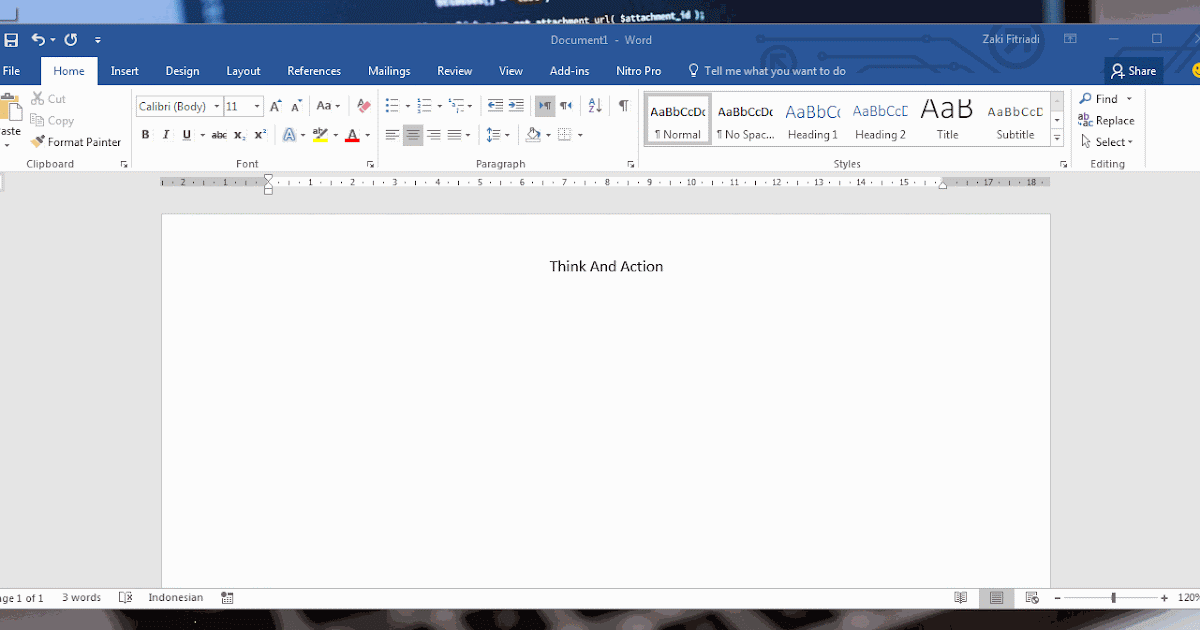 Cara Membuat WordArt Pada Word 2016 Cara Membuat WordArt Pada Word 2016