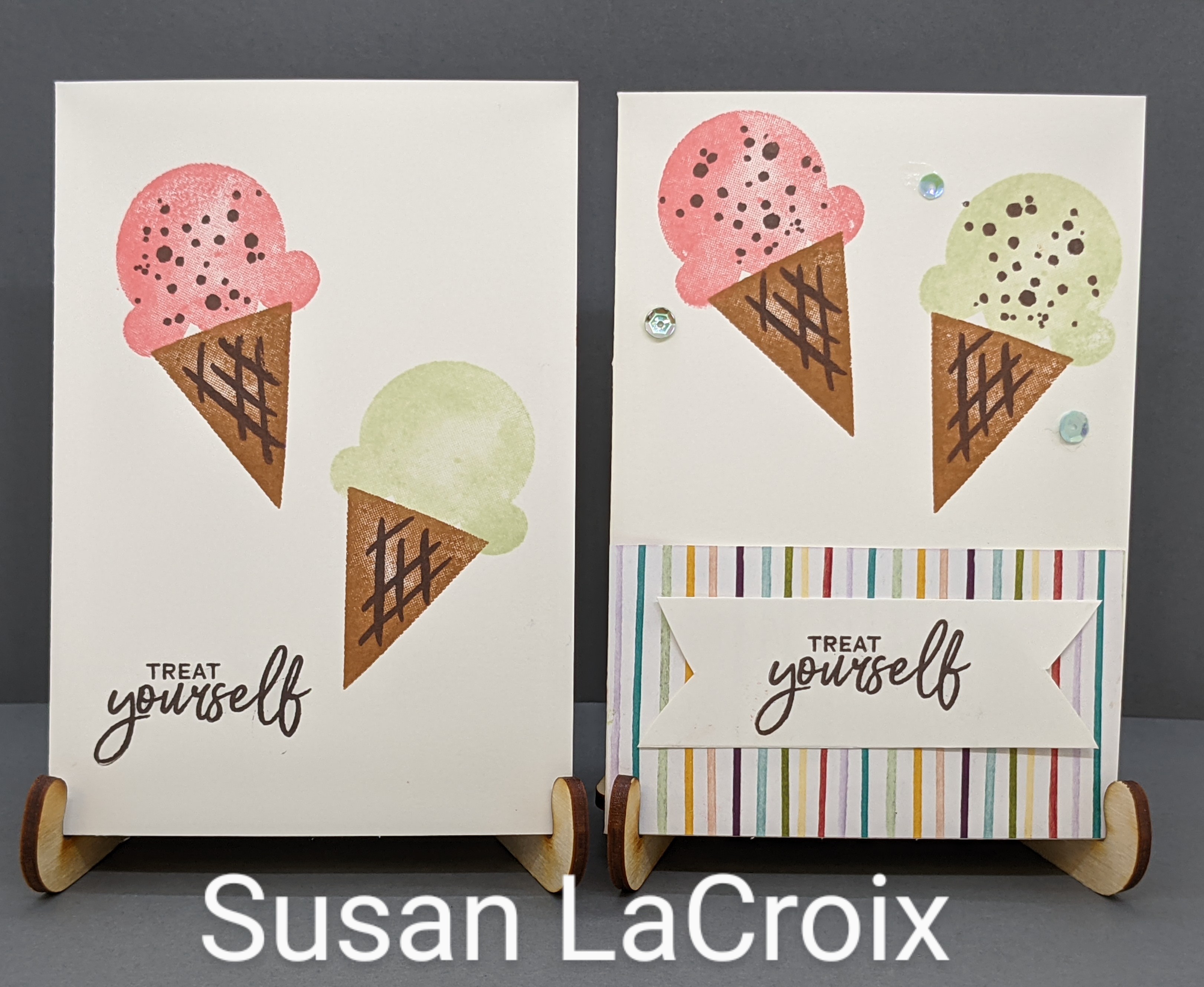 Stamping With Susan Stampin' Up! Sweet Ice Cream