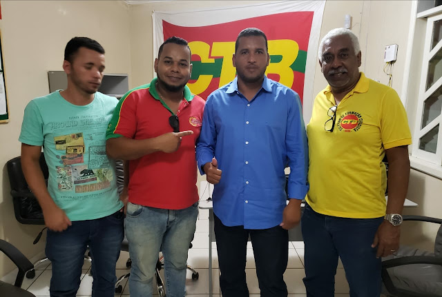 Pré-candidato a prefeito, Tiago Dias recebe apoio de lideranças sindicais em Jacobina