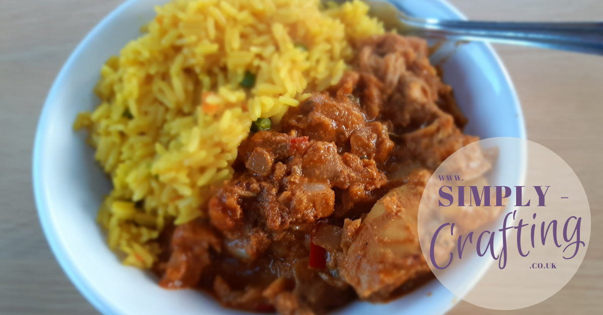 simplycrafting Slow Cooker Batch Cook Chicken Tikka Masala Curry Recipe