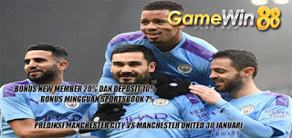 Prediksi Manchester City vs Manchester United 30 Januari 2020 Pukul 02.45 WIB