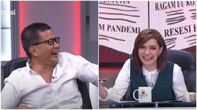 Rocky Gerung Tak Sadar Sudah On Air dan Ucapkan Kata Ini, Najwa: Mau Ralat? Rocky Gerung Tak Sadar Sudah On Air dan Ucapkan Kata Ini, Najwa: Mau Ralat?
