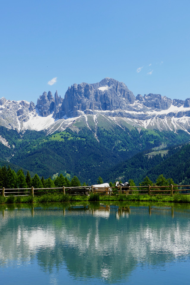 Laghetto Wuhnleger da bagni di lavina bianca