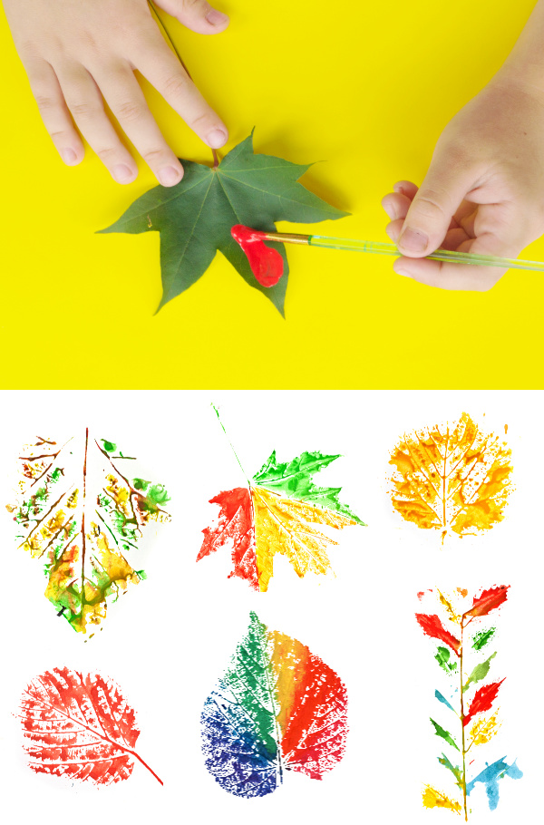 leaf-painting