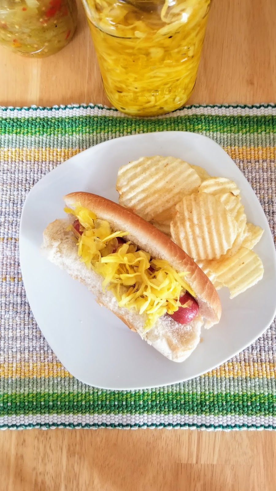 Hot and Cold Running Mom Just my Stuff Turmeric Sauerkraut