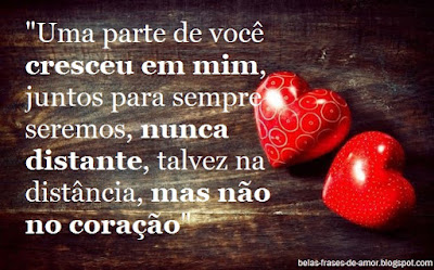 frases de amor a distancia em português
