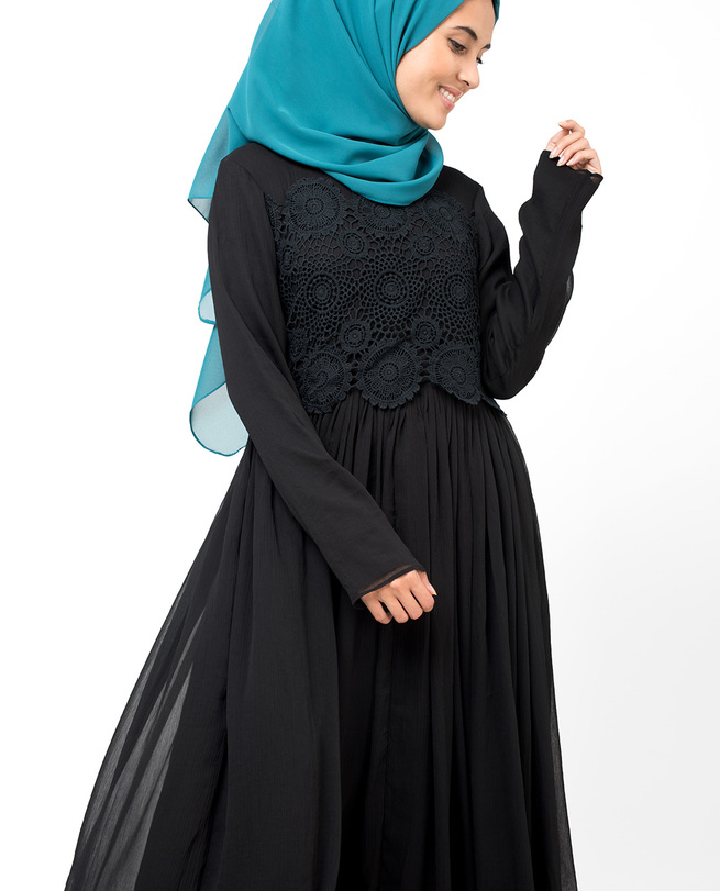 Bbeautiful Abaya Designs In Dubai March 2016