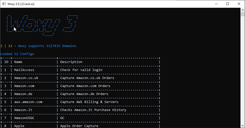 WOXY 3.0 MAIL CHECKER