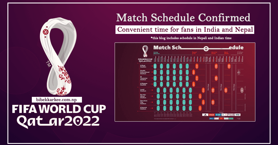 FIFA World Cup 2022 Qatar Schedule Confirmed from November 21 to