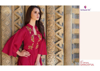 Arihant nx Florin Party wear kurtis wholesaler