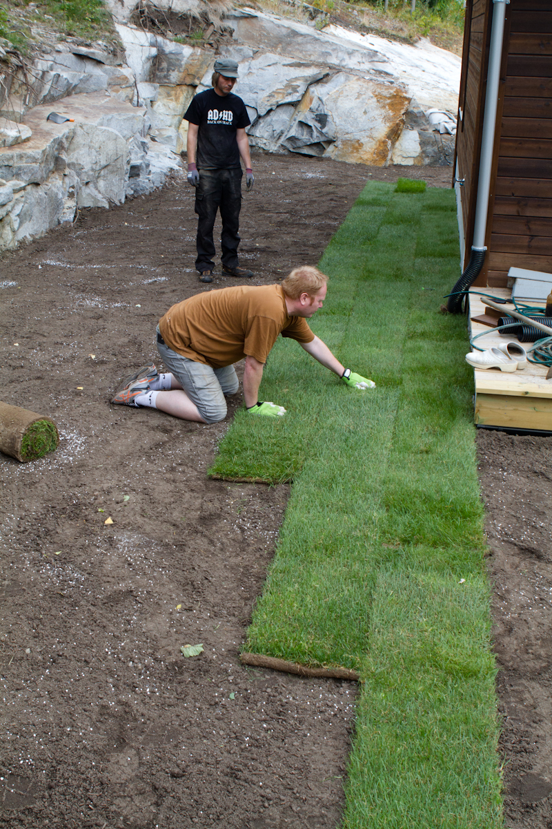 Brasmeveien 8 Legging av ferdigplen