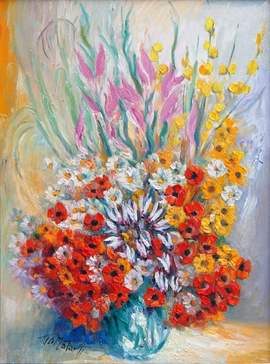 Joseph Matar - Composition florale