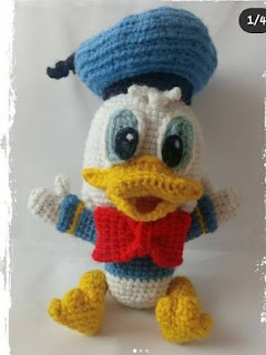 PATRON GRATIS PATO DONALD AMIGURUMI 44276