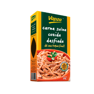 Vapza lança Carne Suína cozida e desfiada Vapza lança Carne Suína cozida e desfiada