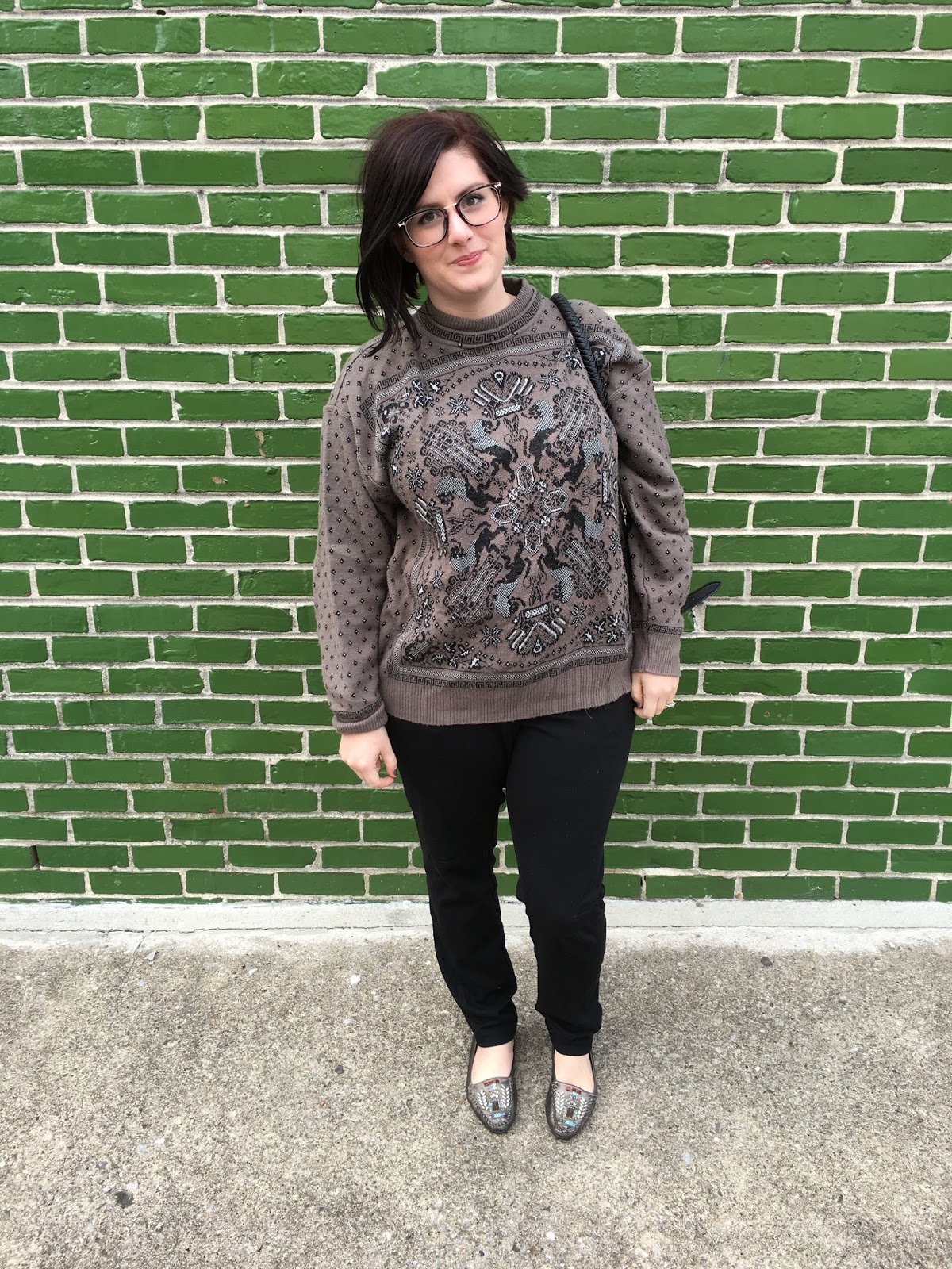 behind the leopard glasses: sweater weather once again