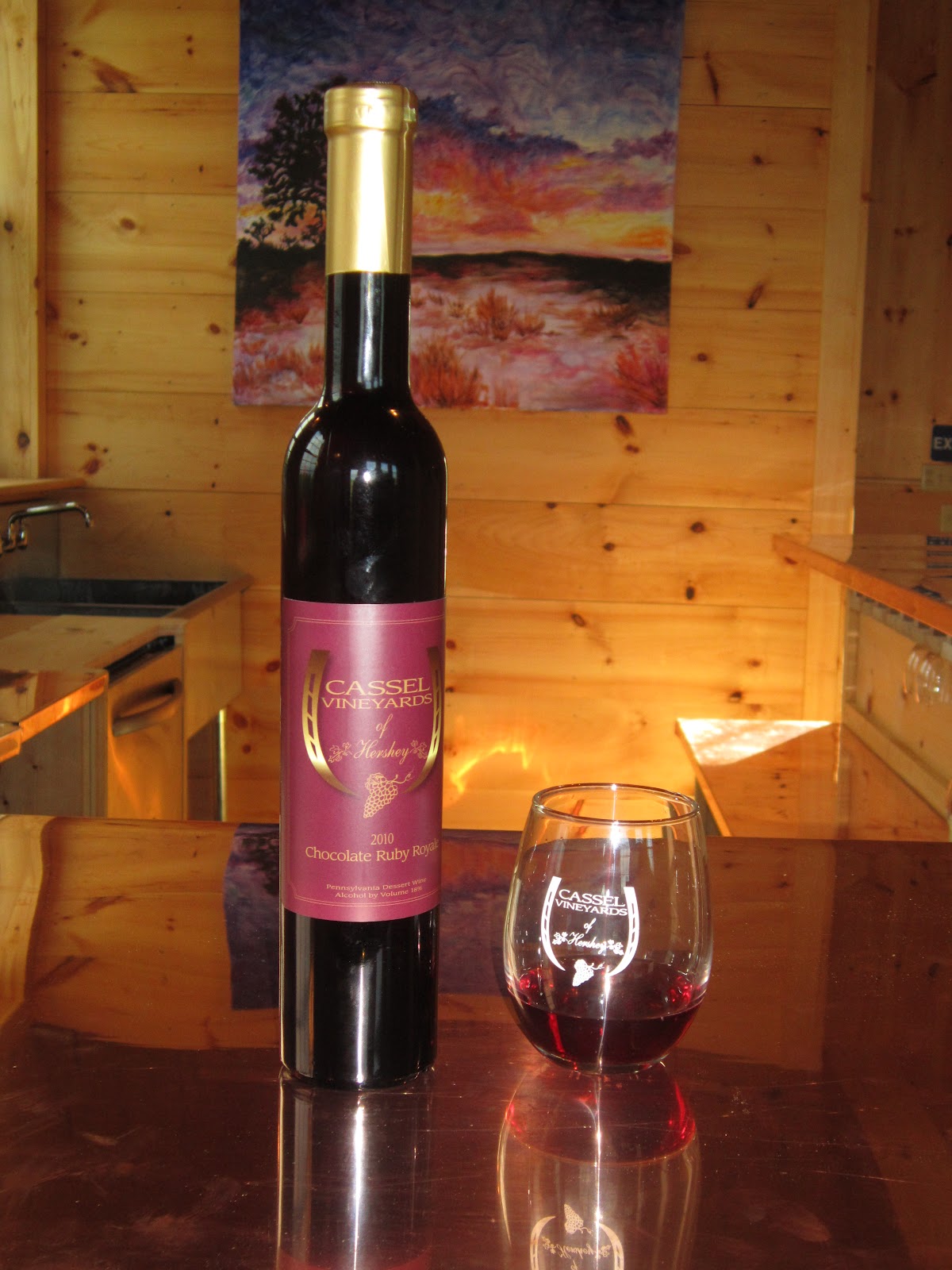 Cassel Vineyards of Hershey Taste the Chocolate Port