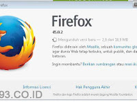 Update Mozilax Firefox Dari Versi 45 ke 46