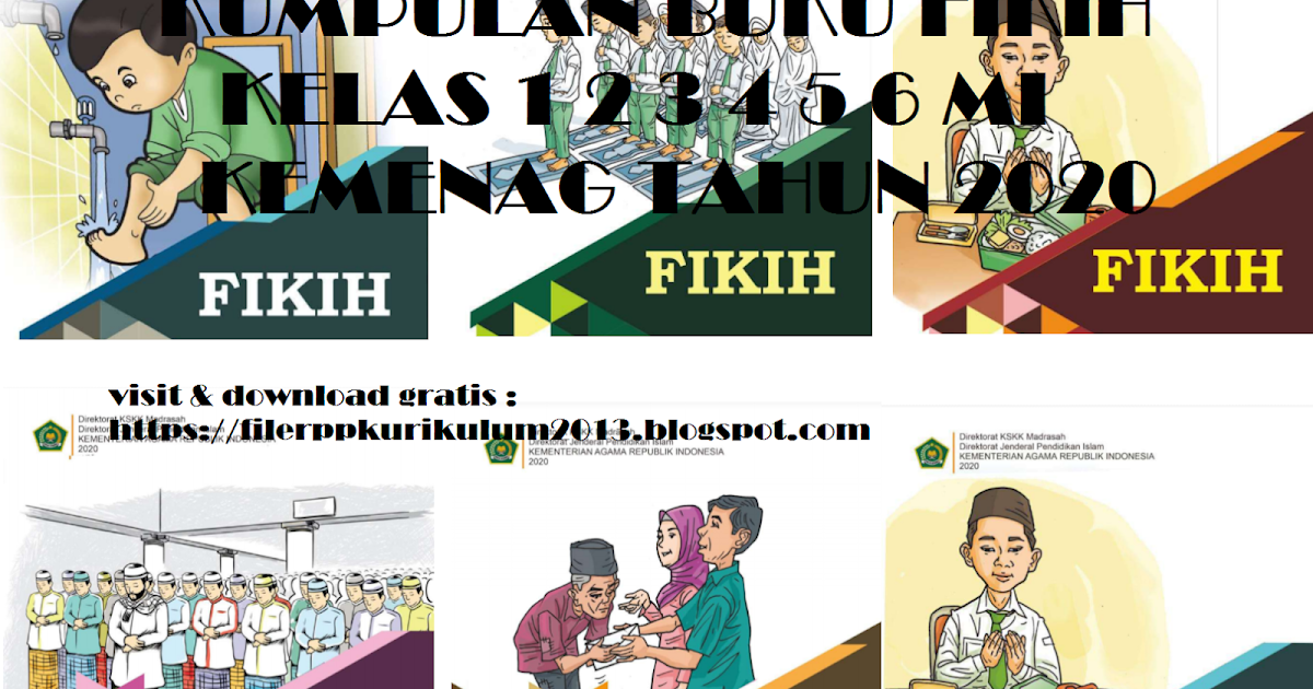 Buku Fikih Kelas 3 MI Kemenag Tahun 2020 File RPP