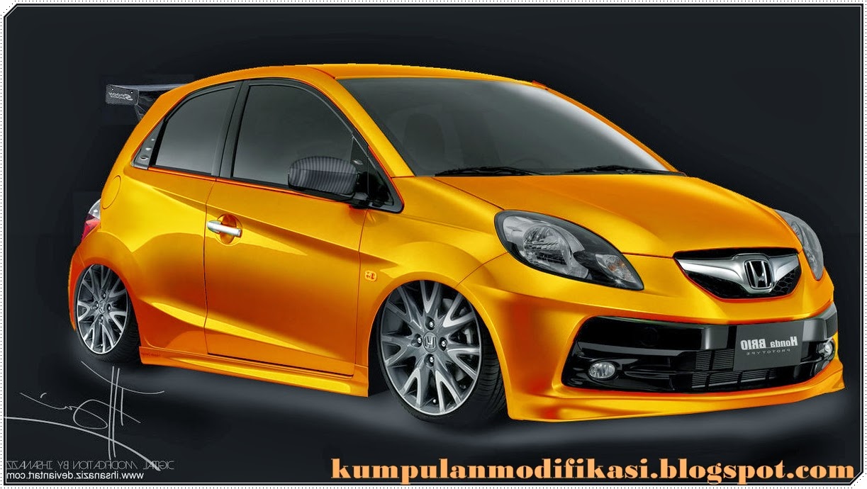 Gambar Modifikasi Mobil Honda Brio Ceper Sobat Modifikasi