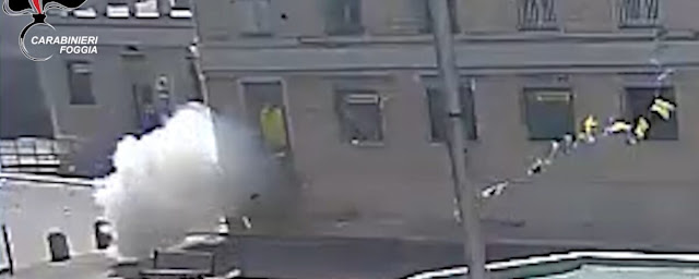 Condannati cerignolani per l'assalto al postamat di Piazza Duomo [VIDEO]