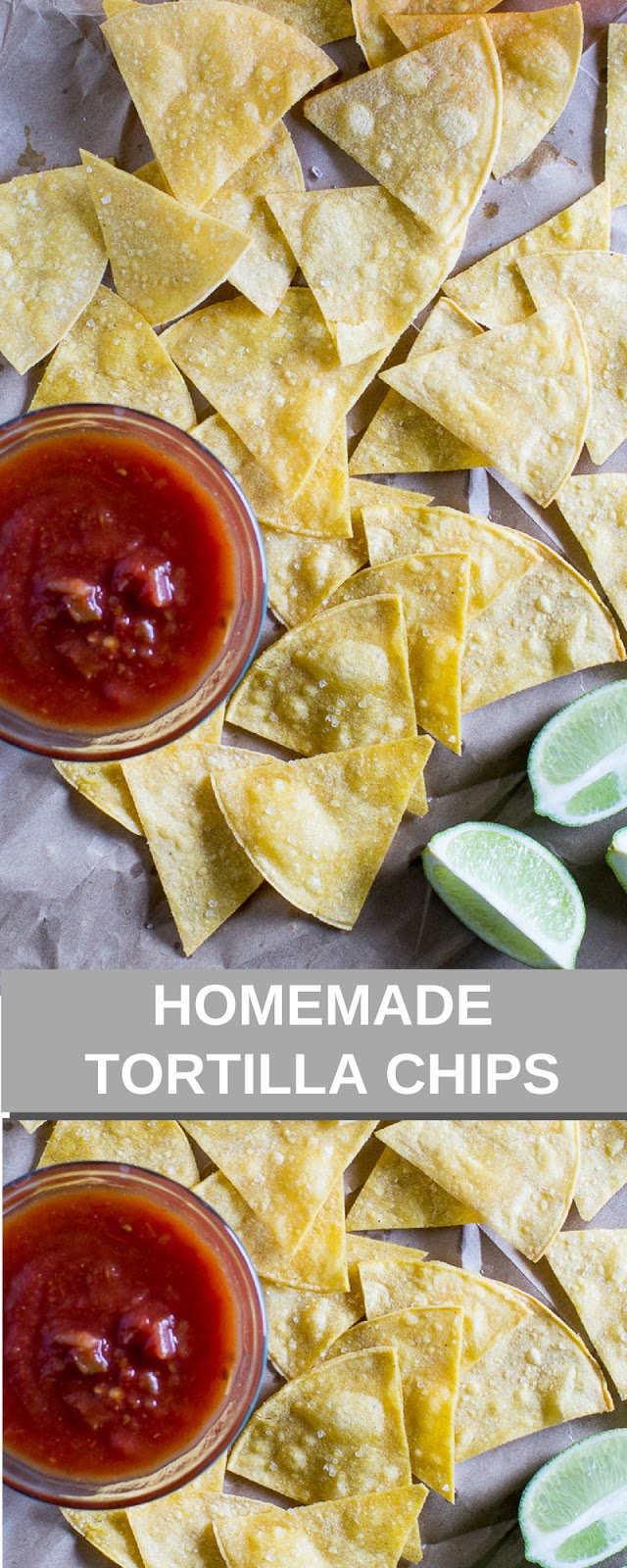 HOMEMADE TORTILLA CHIPS Home Delicious Recipe