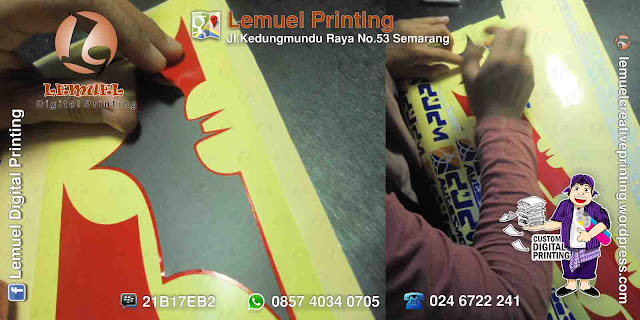 Custom Sticker Cutting Berkualitas by DIGIPRINT