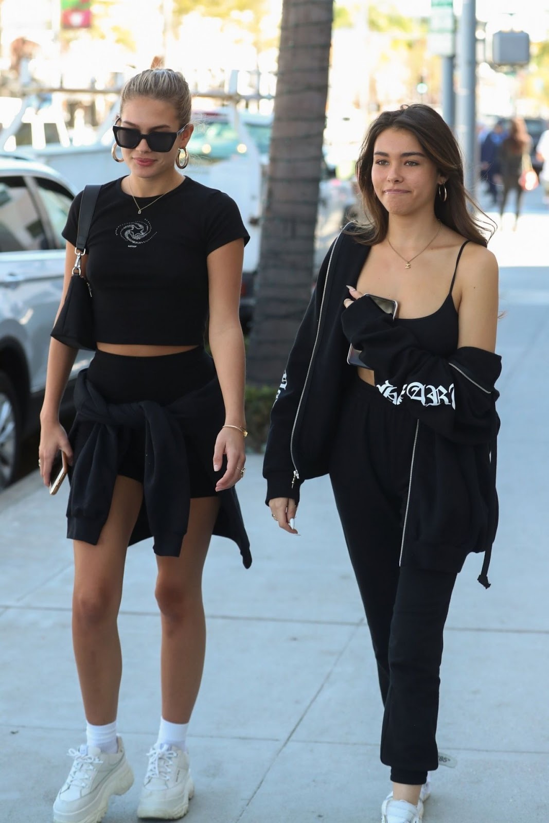 Madison Beer and Isabella Jones – Croft Alley in Beverly Hills 10/21/2019