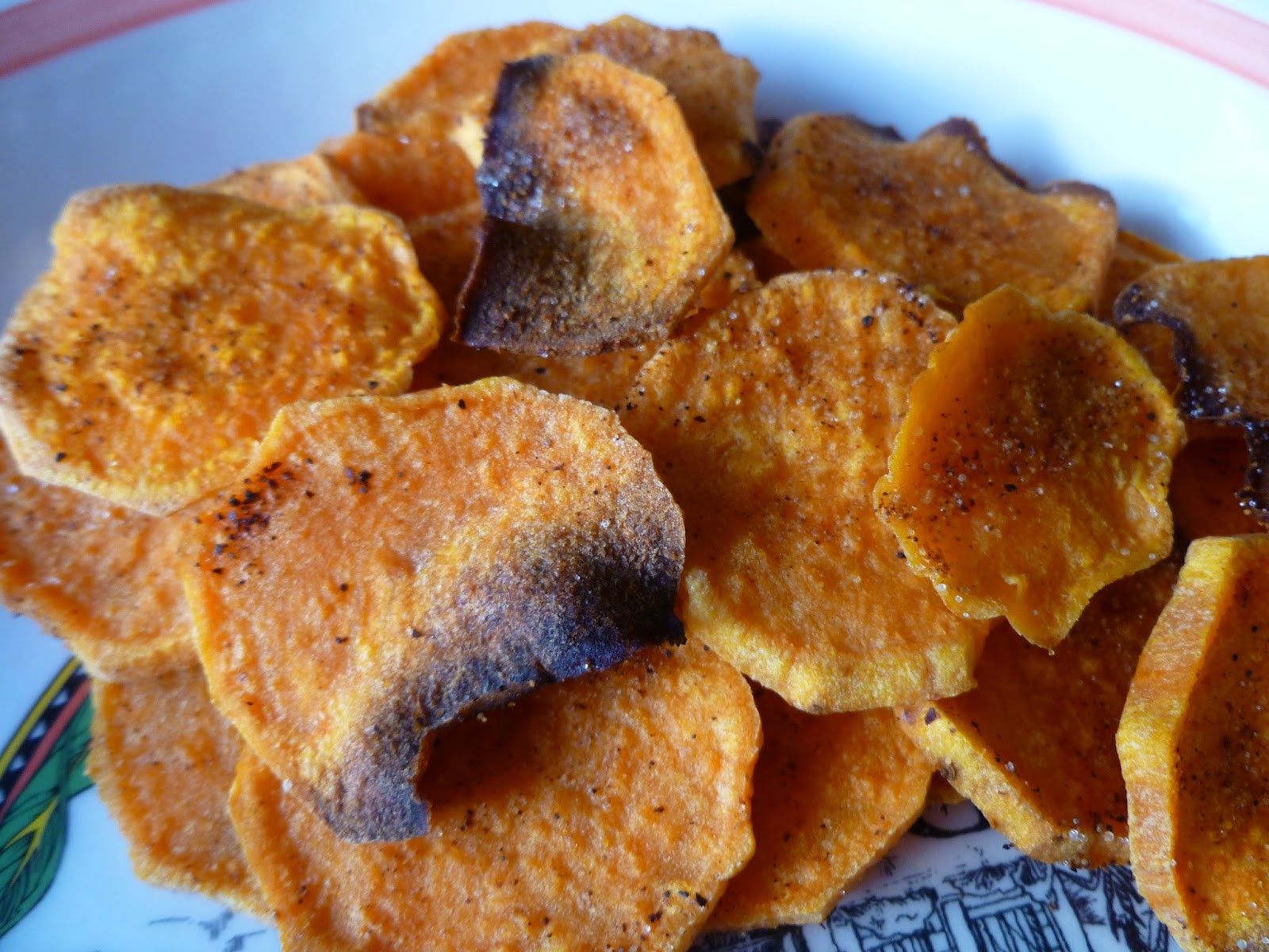 The Pastry Chef's Baking Sweet Potato Chips it's National Potato