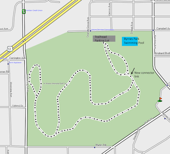 Iowa Ski Trail Update: Irv Warren Golf Course Waterloo