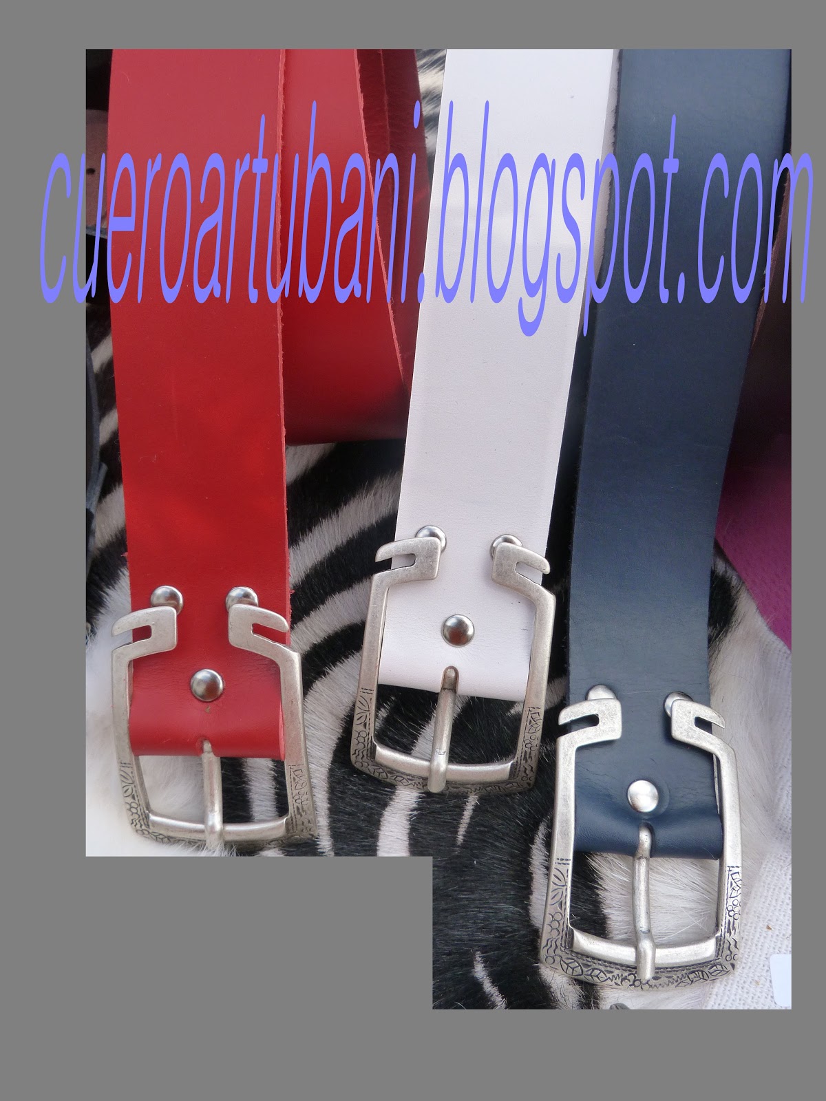 Arte y Cuero Ubani (Taller de cuero - Artesanía): Cinturones