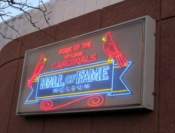 St. Louis Cardinals Cards: Hall of Fame in Storage