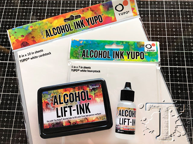 Tim Holtz Alcohol Ink Yupo Paper - White