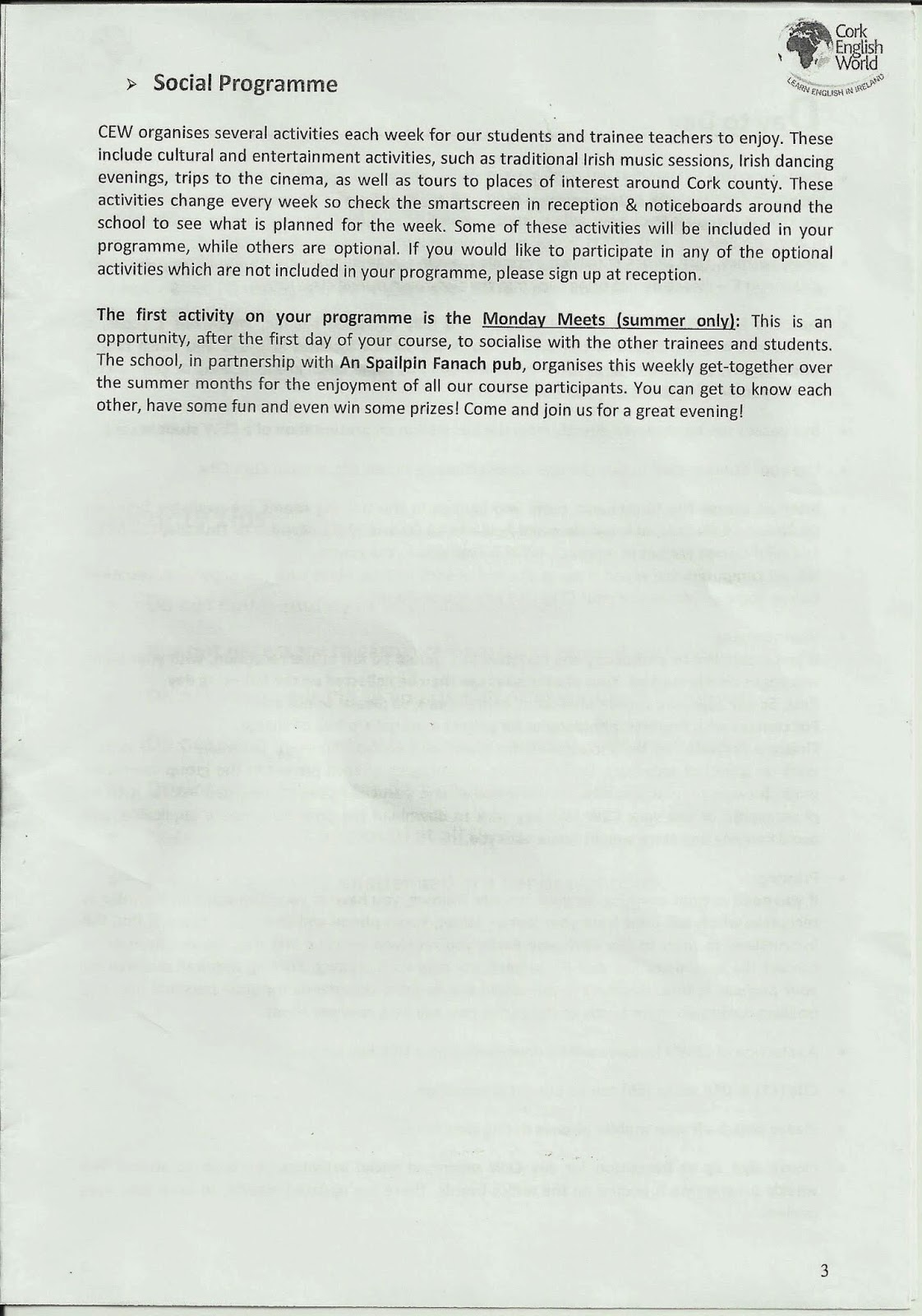 STEP STAGING TIME FOR ENGLISH PRONUNCIATION. CORK 2014 First STEPs in